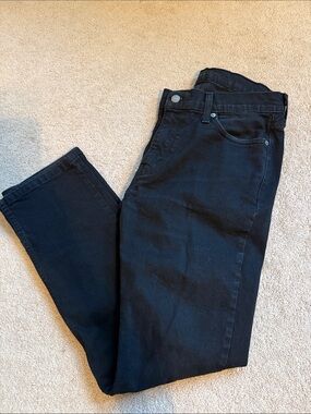 Men's Black Levi Jeans